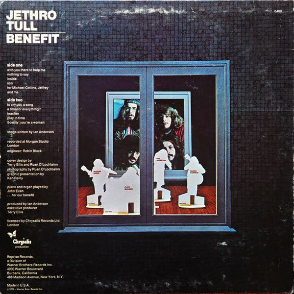 Jethro Tull : Benefit (LP, Album, Ter)