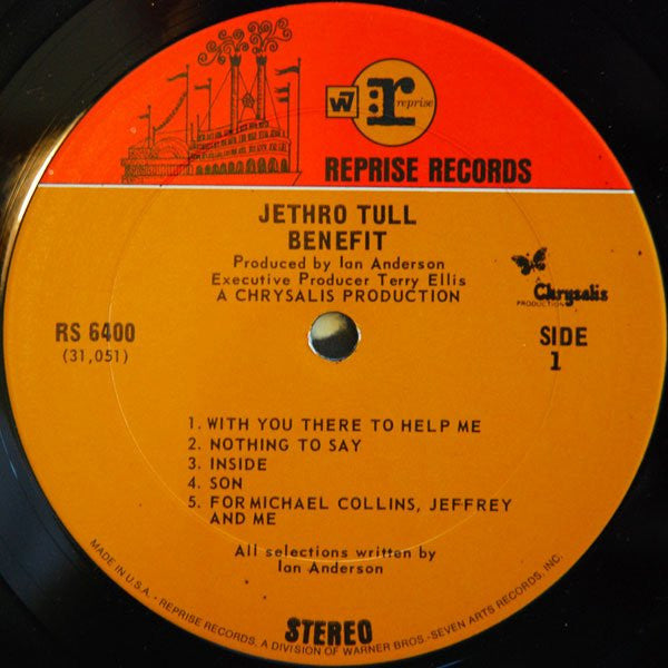 Jethro Tull : Benefit (LP, Album, Ter)