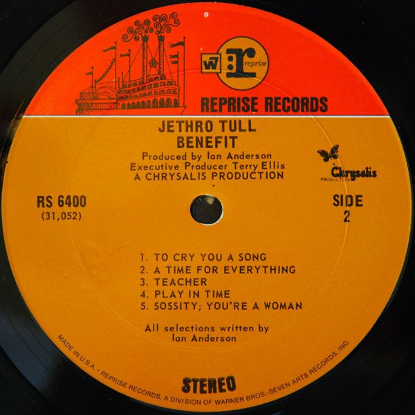 Jethro Tull : Benefit (LP, Album, Ter)