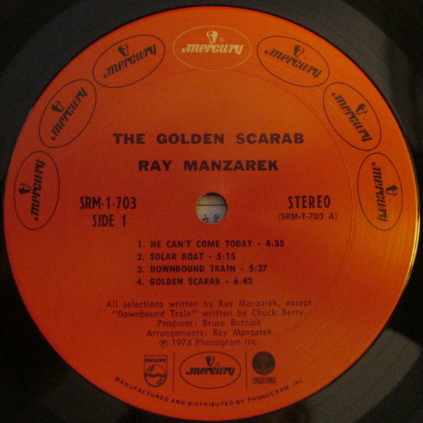 Ray Manzarek : The Golden Scarab (LP, Album, San)