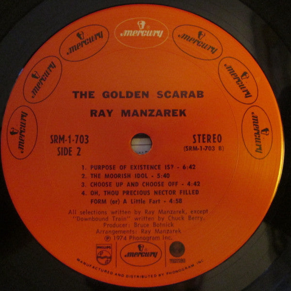 Ray Manzarek : The Golden Scarab (LP, Album, San)