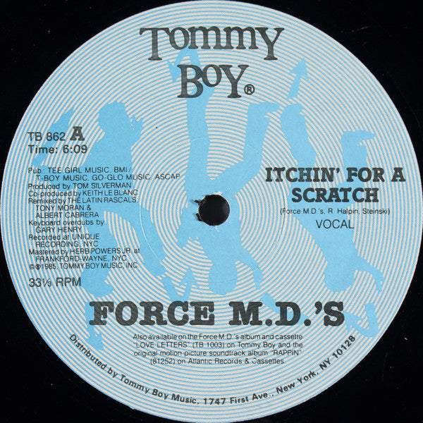 Force MD's : Itchin' For A Scratch (12")