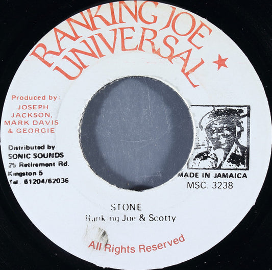 Ranking Joe & Scotty (2) : Stone (7")