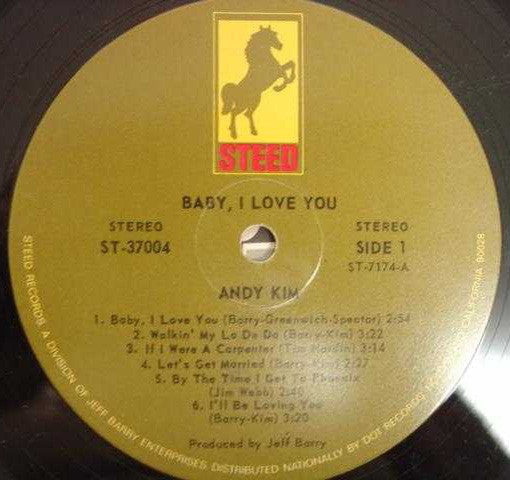 Andy Kim : Baby I Love You (LP, Album)