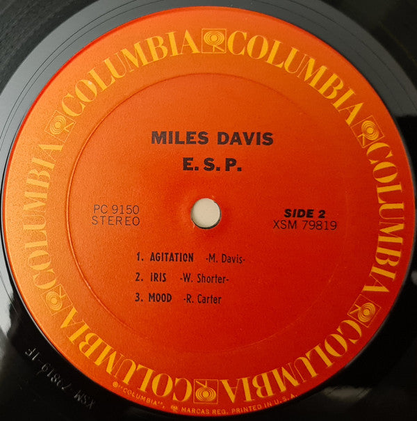 Miles Davis : E.S.P. (LP, Album, RE)