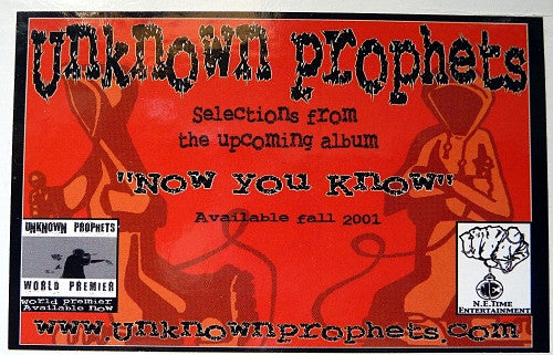 Unknown Prophets : Da Da Da (12")
