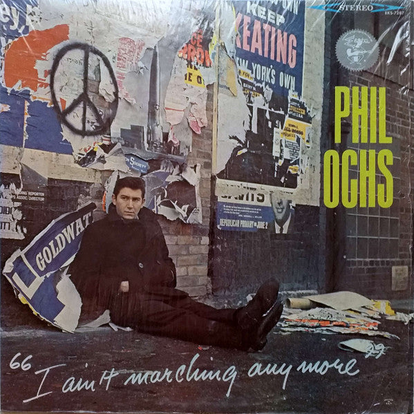 Phil Ochs : I Ain't Marching Anymore (LP, Album, RE)