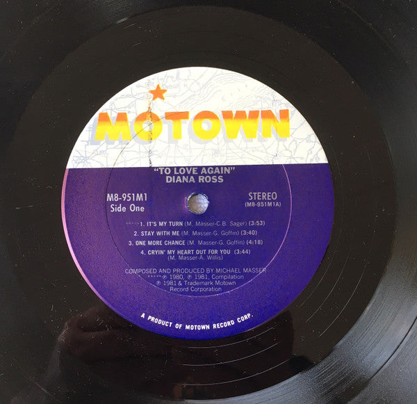 Diana Ross : To Love Again (LP, Comp, Club)