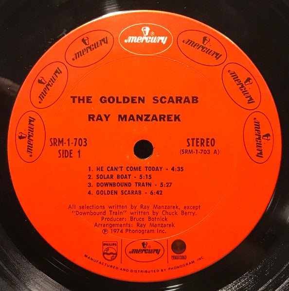 Ray Manzarek : The Golden Scarab (LP, Album, Ter)