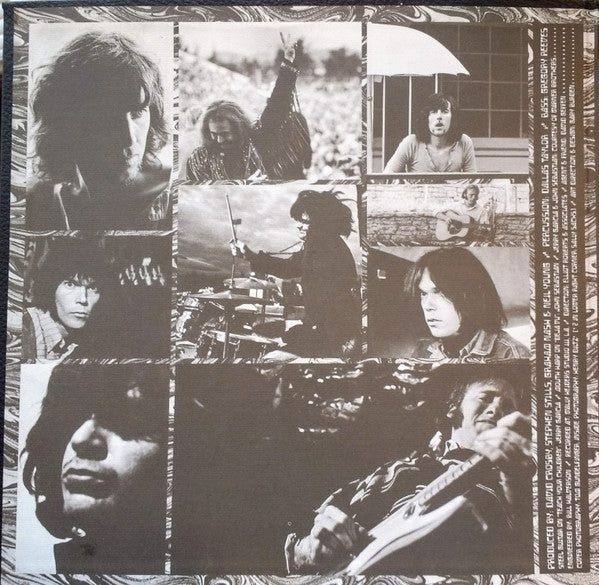 Crosby, Stills, Nash & Young : Déjà Vu (LP, Album, Club, CRC)