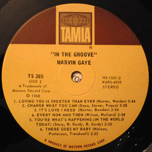 Marvin Gaye : In The Groove (LP, Album)