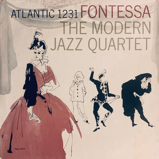 The Modern Jazz Quartet : Fontessa (LP, Album, Mono, Bla)
