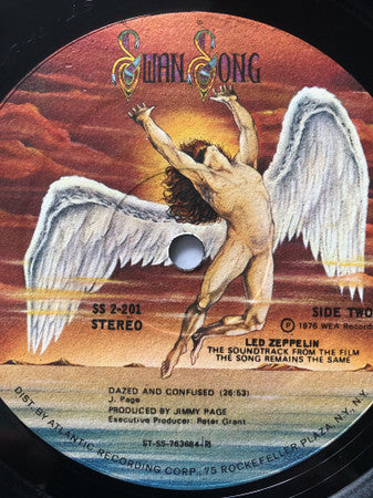 Led Zeppelin : The Soundtrack From The Film The Song Remains The Same (2xLP, Album, RI )