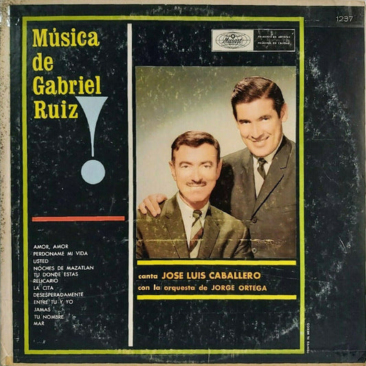 José Luis Caballero : Música De Gabriel Ruiz! (LP, Album, Mono, Promo)