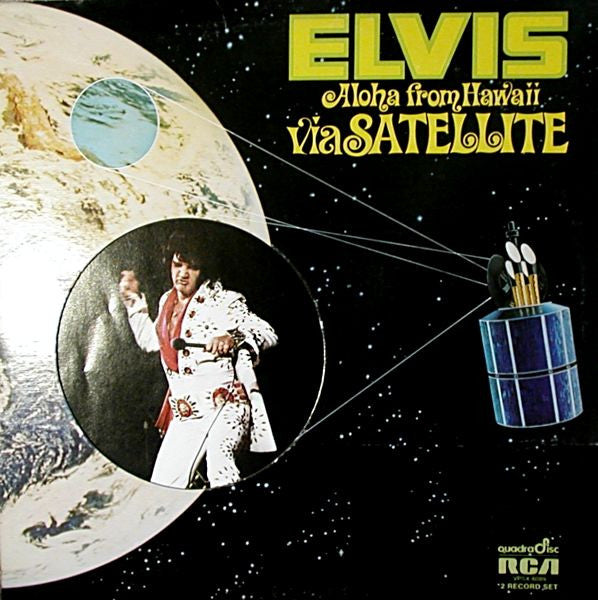 Elvis Presley : Aloha From Hawaii Via Satellite (2xLP, Album, Quad, RP, Ind)