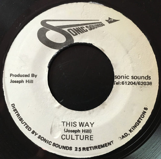 Culture : This Way (7")