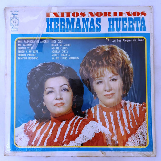 Hermanas Huerta Con Los Alegres De Terán : Exitos Norteños (LP, Album)