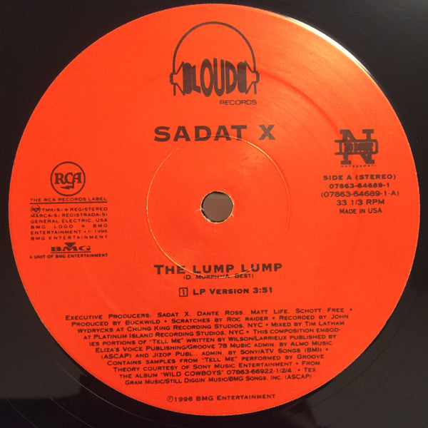 Sadat X : The Lump Lump (12")