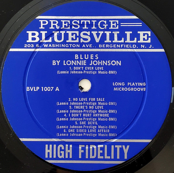 Lonnie Johnson (2) : Blues By Lonnie Johnson (LP, Album)