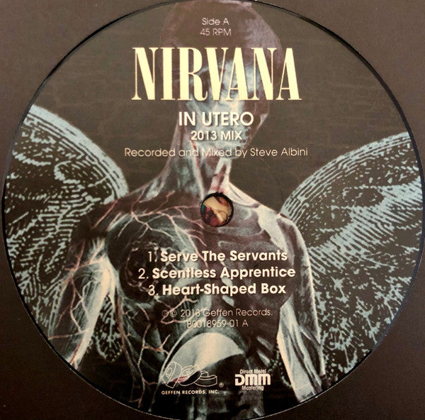 Nirvana : In Utero (2013 Mix) (2x12", Album, RE, RP, Gat)