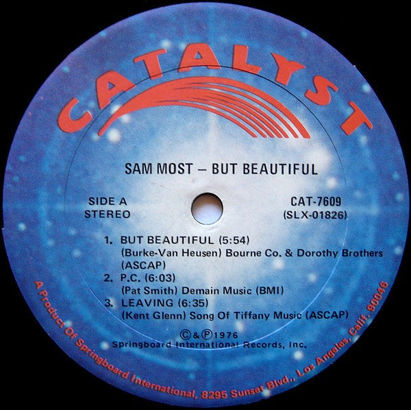 Sam Most : But Beautiful (LP, Album)