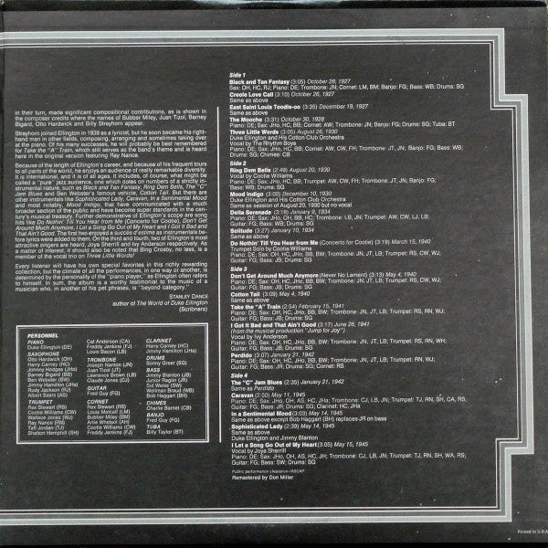 Duke Ellington : This Is Duke Ellington (2xLP, Comp, Mono)