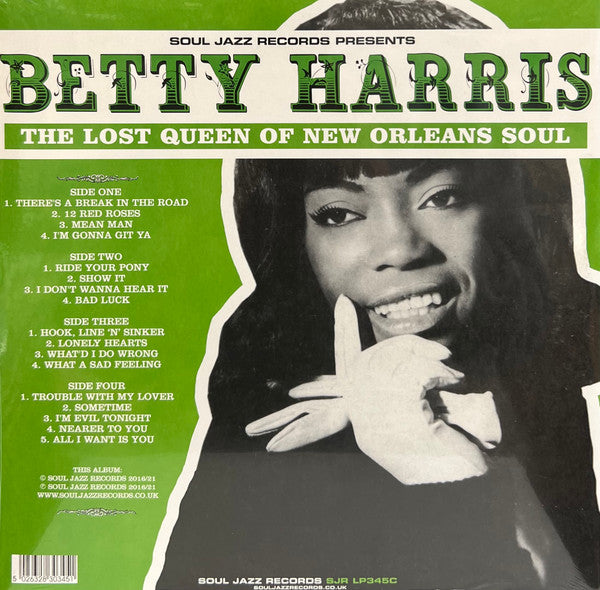 Betty Harris : The Lost Queen Of New Orleans Soul (2xLP, RSD, Comp, Ltd, RE, S/Edition, Gat)