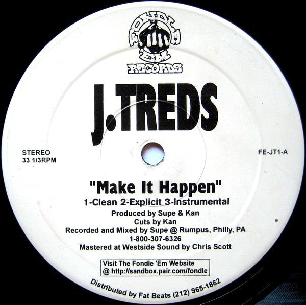 J-Treds : Make It Happen (12")
