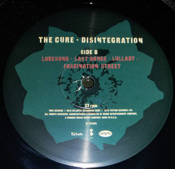 The Cure : Disintegration (2xLP, Album, RE, RM, Gat)