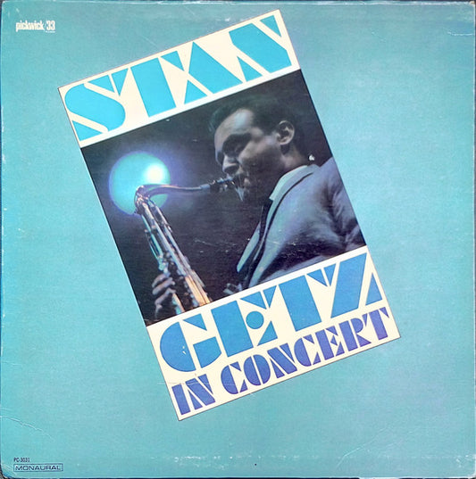 Stan Getz : Stan Getz In Concert (LP, Album, Mono)