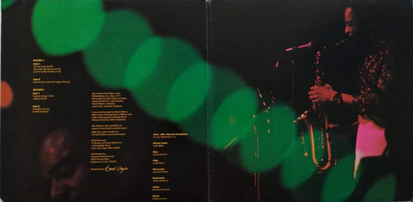 Grover Washington, Jr. : Live At The Bijou (2xLP, Album, San)