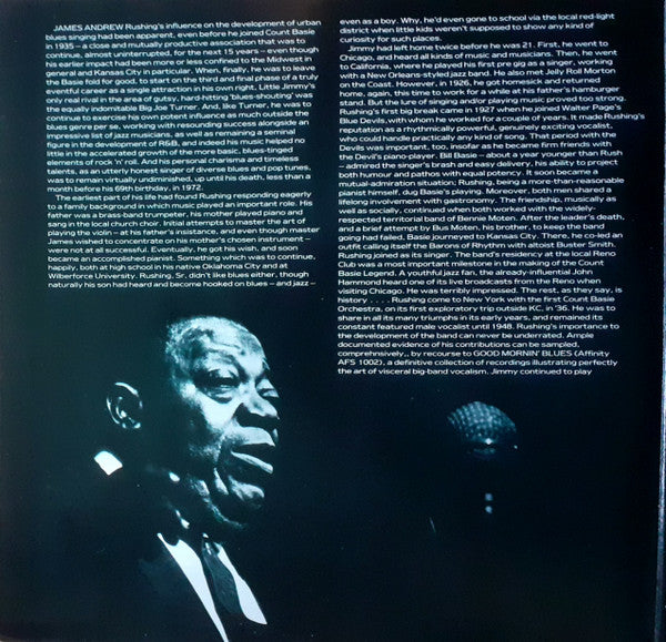 Jimmy Rushing : The Bluesway Sessions (2xLP, Comp, Gat)