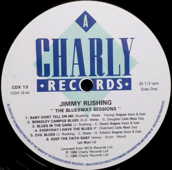 Jimmy Rushing : The Bluesway Sessions (2xLP, Comp, Gat)