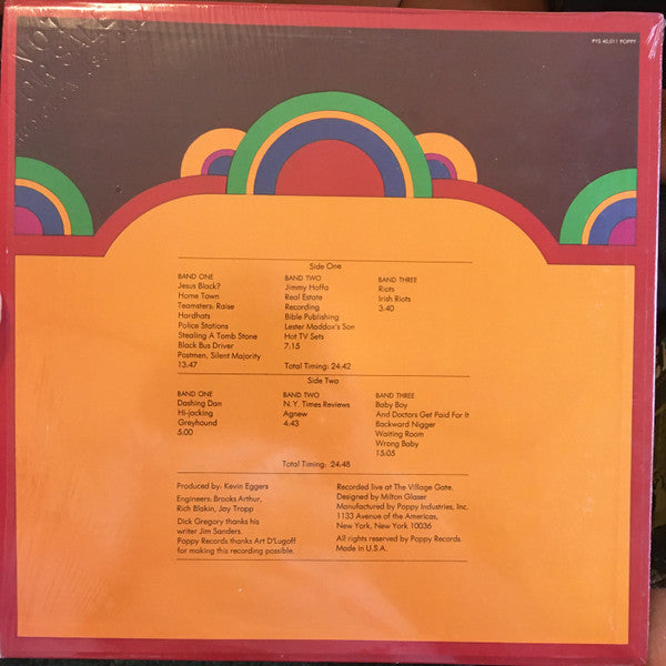 Dick Gregory : Dick Gregory Live At The Village Gate (LP, Album, Ind)