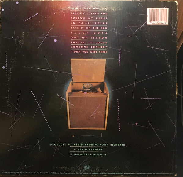 REO Speedwagon : Hi Infidelity (LP, Album, San)