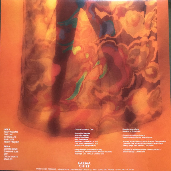 Kendra Morris : Nine Lives (LP, Album, Ltd, RE, Ora)