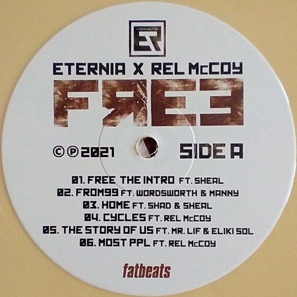 Eternia X Rel McCoy : Free (LP, Album, But)