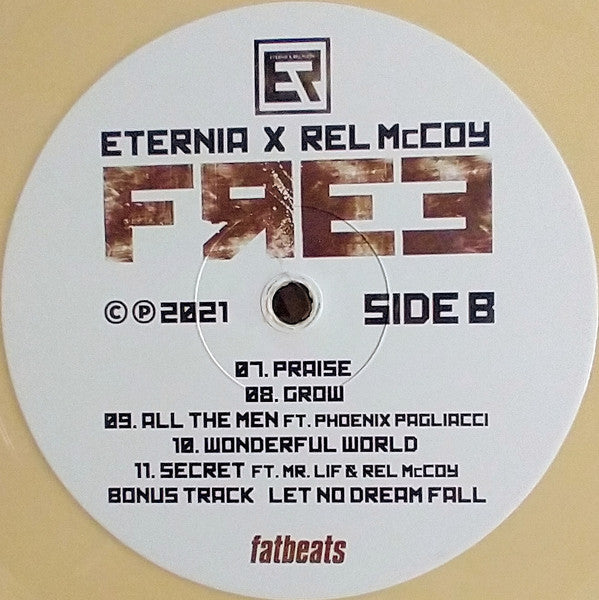 Eternia X Rel McCoy : Free (LP, Album, But)