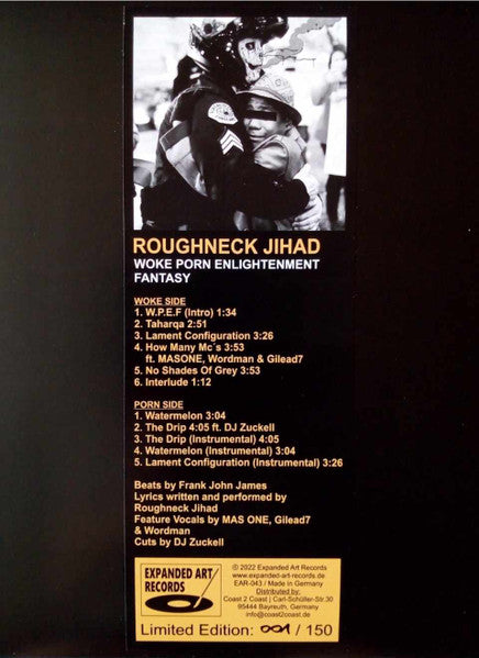 Roughneck Jihad* : Woke Porn Enlightenment Fantasy (LP, EP, Ltd, Num, Yel)