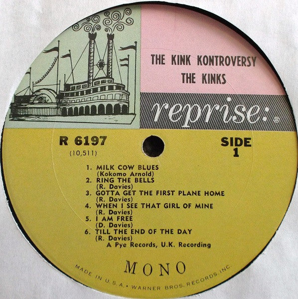 The Kinks : The Kink Kontroversy (LP, Album, Mono)