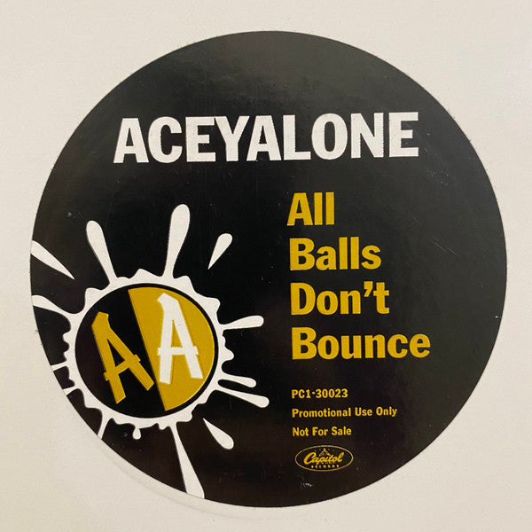 Aceyalone : All Balls Don't Bounce (2xLP, Album, Promo)