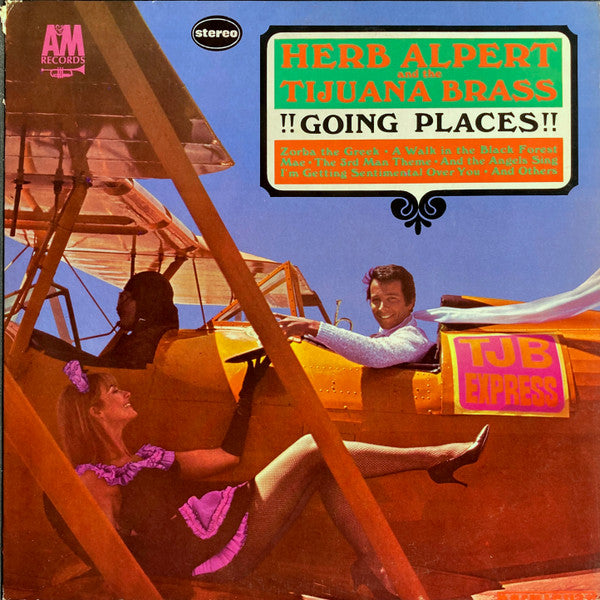 Herb Alpert And The Tijuana Brass* : !!Going Places!! (LP, Album)