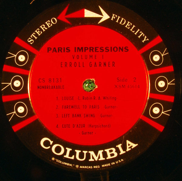 Erroll Garner : Paris Impressions - Vol. 1 (LP, Album, Hol)