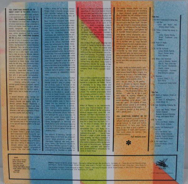 Sweet Honey In The Rock : Feel Something Drawing Me On (LP, Album)