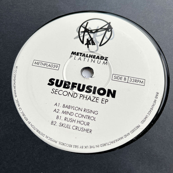 Sub Fusion (2) : Second Phaze EP (12", EP)