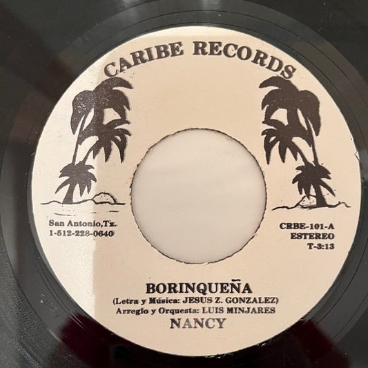 Nancy (68) : Borinqueña / Preciosa (7", Single)