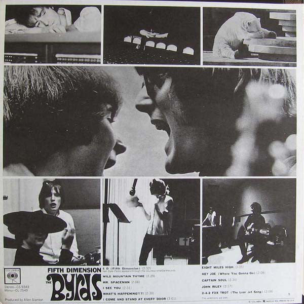 The Byrds : Fifth Dimension (LP, Album, RE)