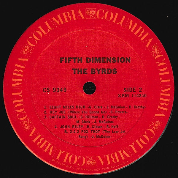 The Byrds : Fifth Dimension (LP, Album, RE)