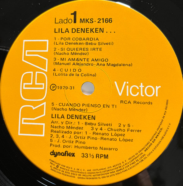 Lila Deneken : Lila Deneken (LP, Album)