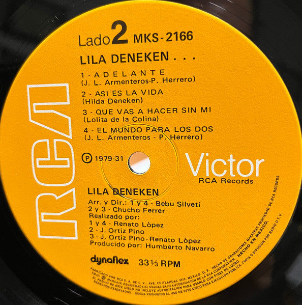 Lila Deneken : Lila Deneken (LP, Album)